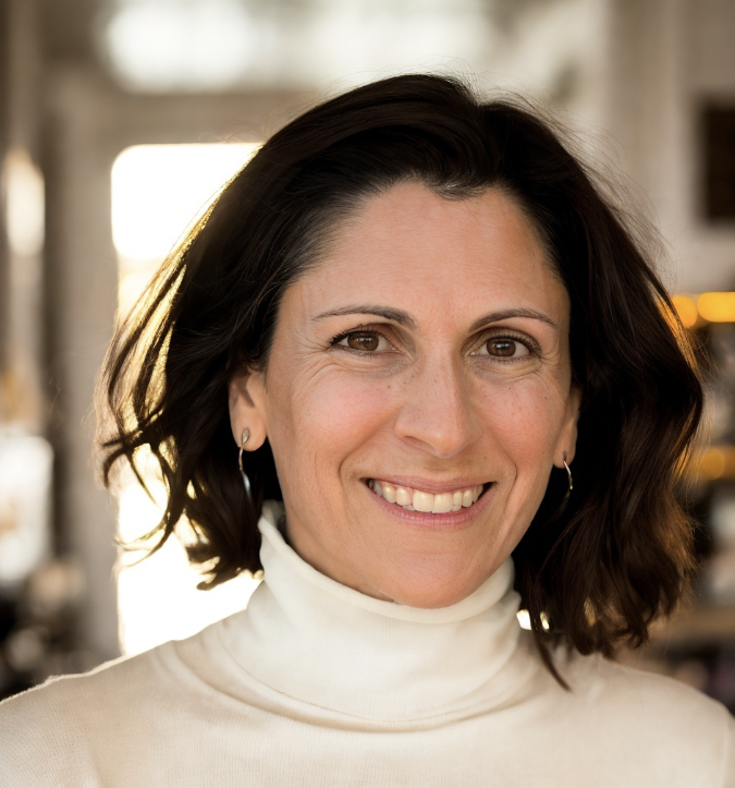 Partner Headshot of Elena Ghanotakis at Dina Towbin & Associates
