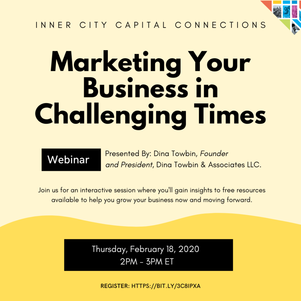Marketing Your Business in Challenging Times